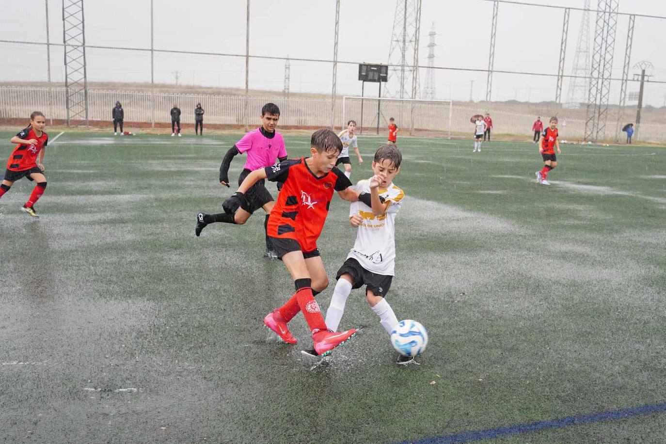 Todas las imágenes de la jornada del fútbol base en Salamanca