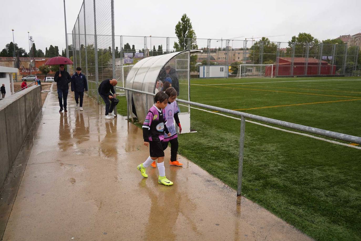 Todas las imágenes de la jornada del fútbol base en Salamanca