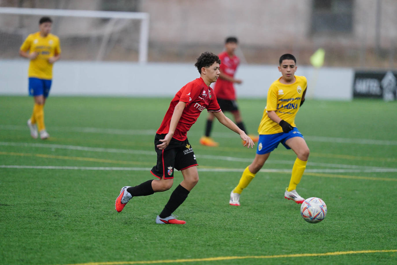 Todas las imágenes de la jornada del fútbol base en Salamanca