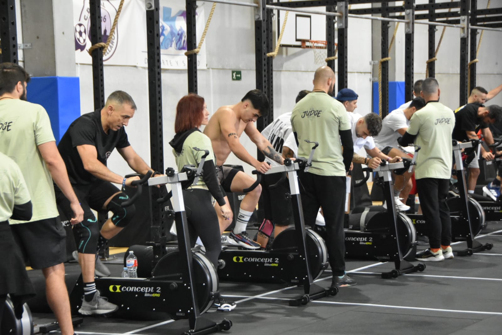 El cross training, puro espectáculo en Castellanos de Moriscos