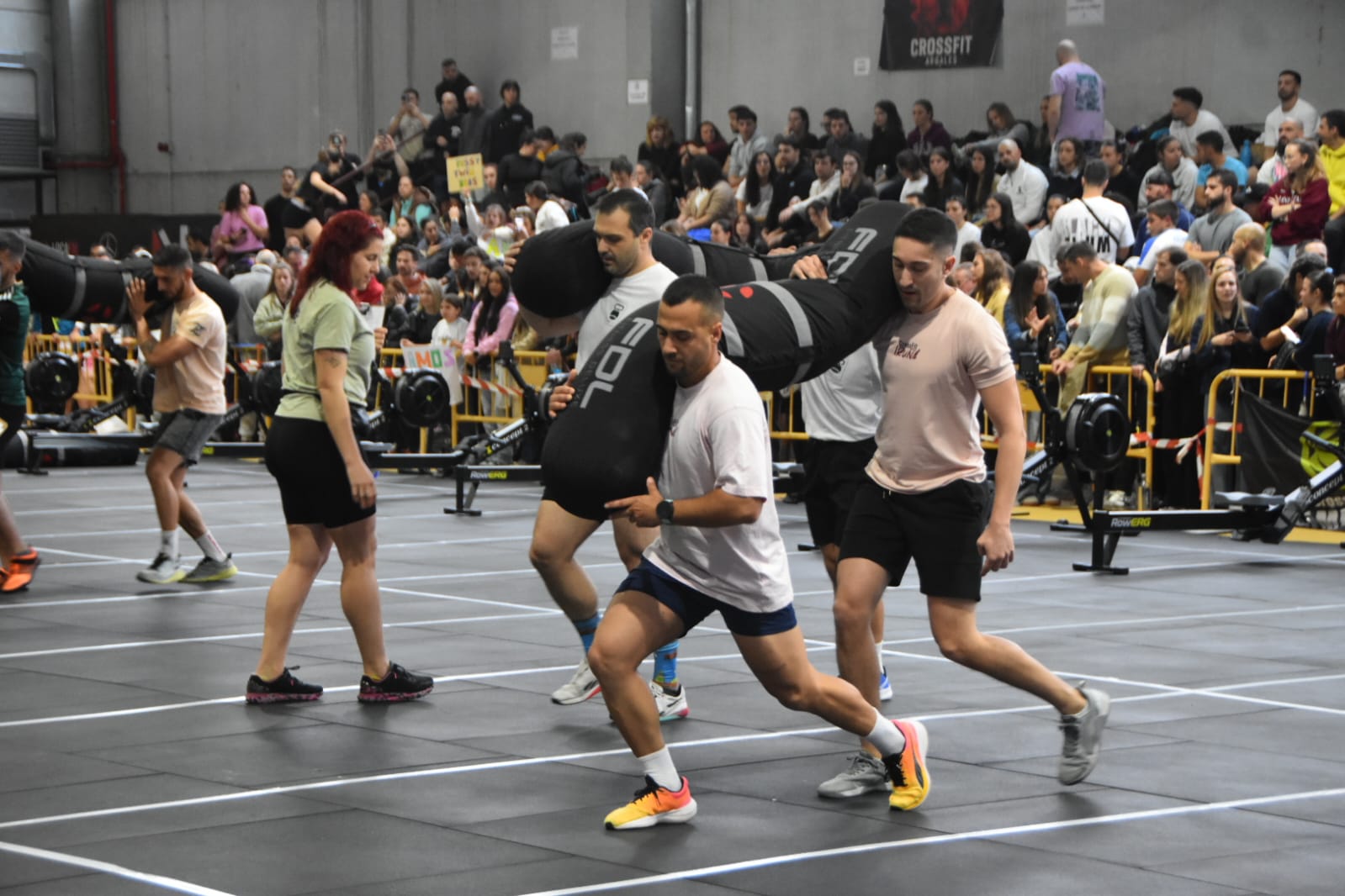 El cross training, puro espectáculo en Castellanos de Moriscos