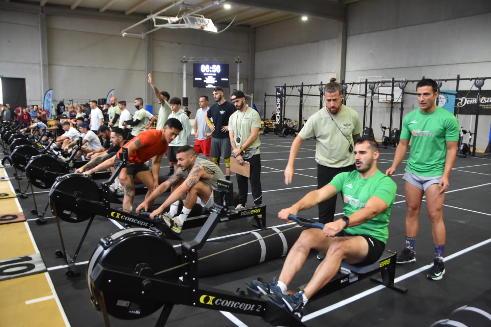 El cross training, puro espectáculo en Castellanos de Moriscos