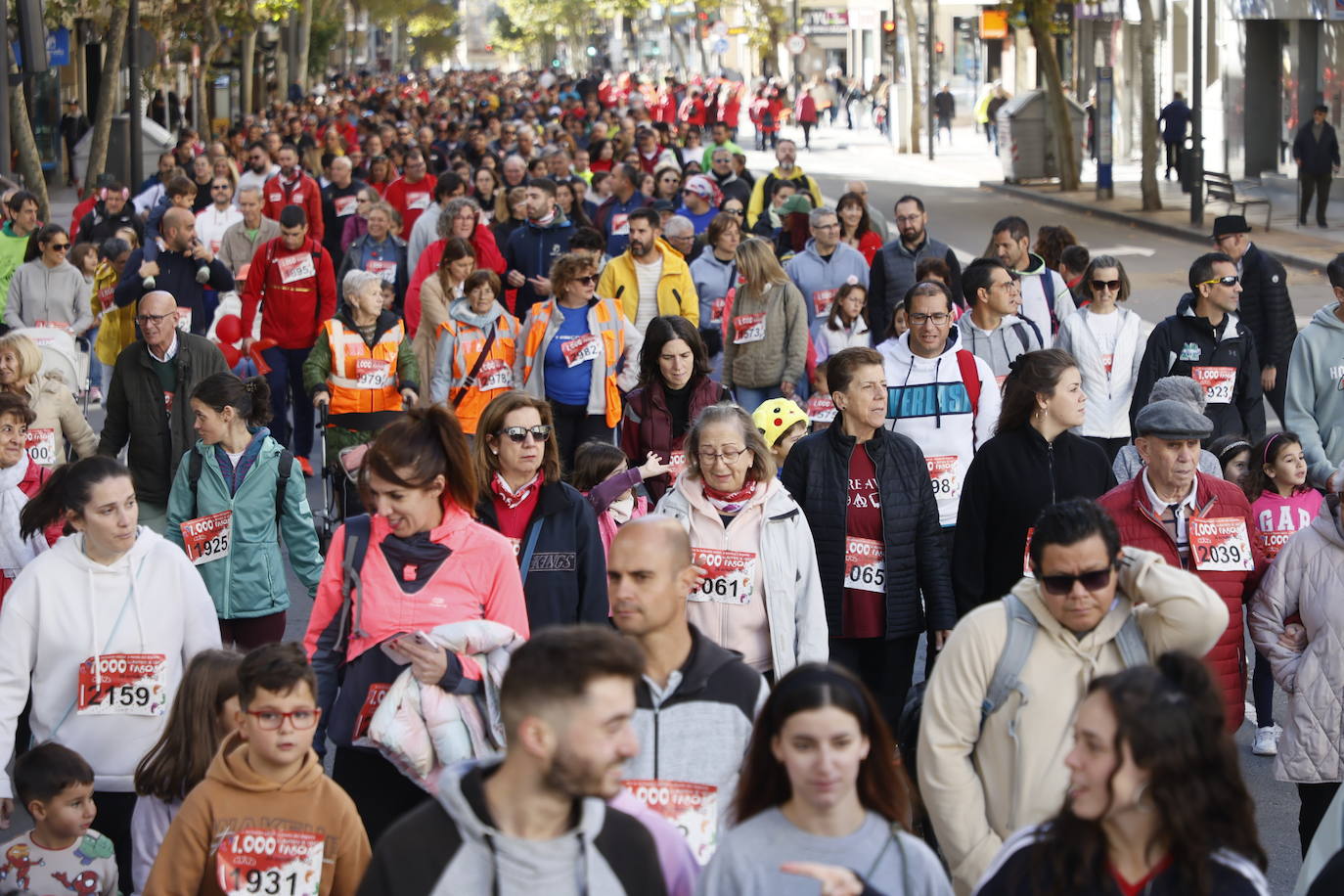 La marea roja vuelve a tomar las calles de Salamanca