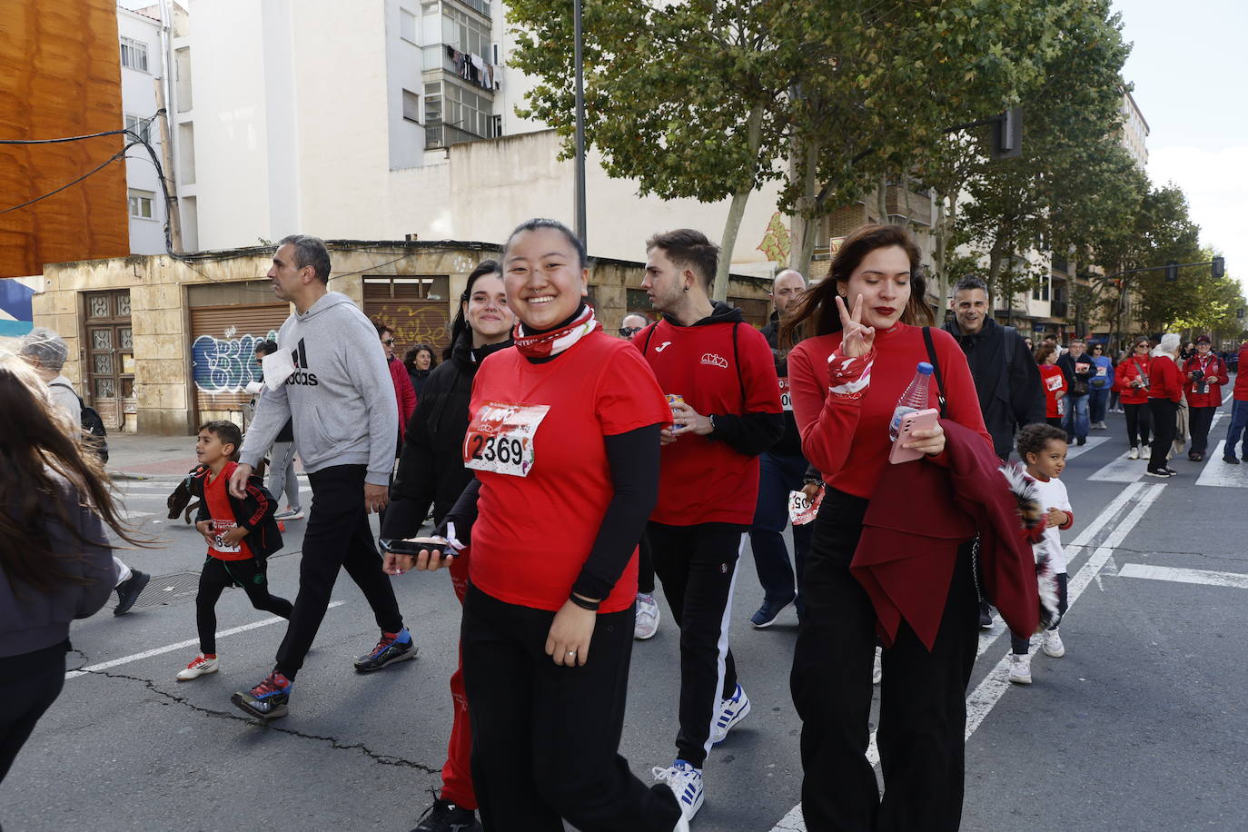 La marea roja vuelve a tomar las calles de Salamanca