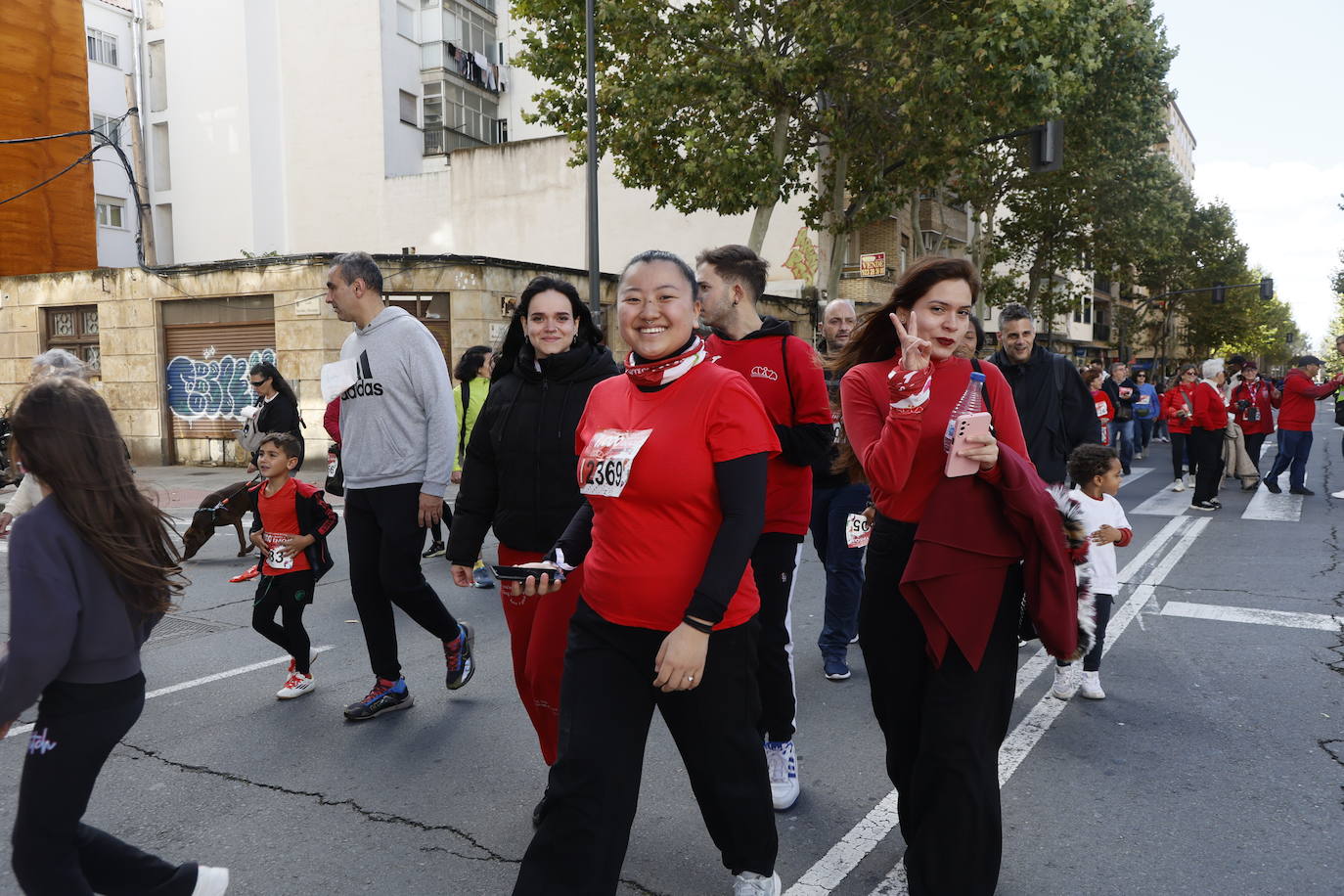 La marea roja vuelve a tomar las calles de Salamanca