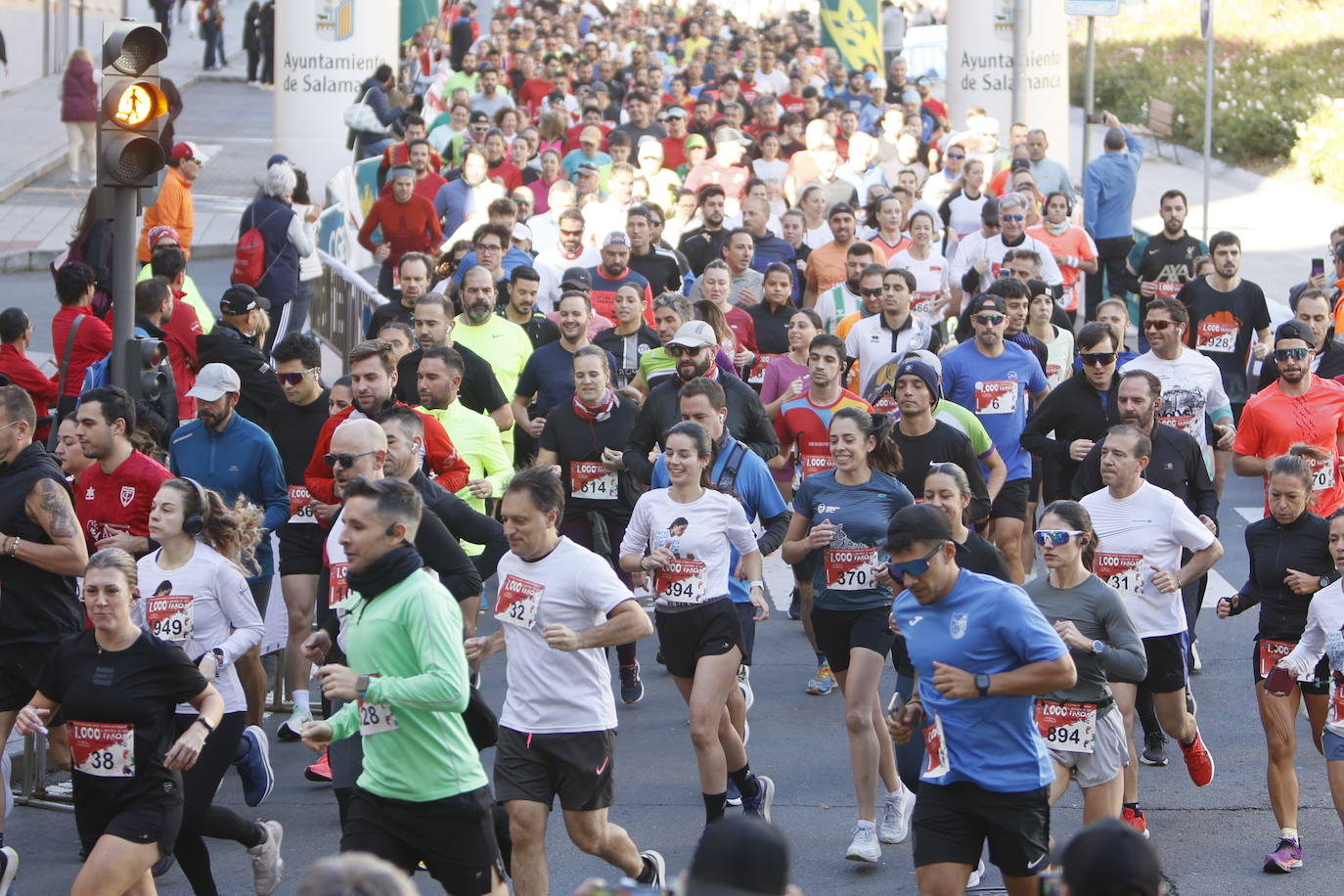 La marea roja vuelve a tomar las calles de Salamanca