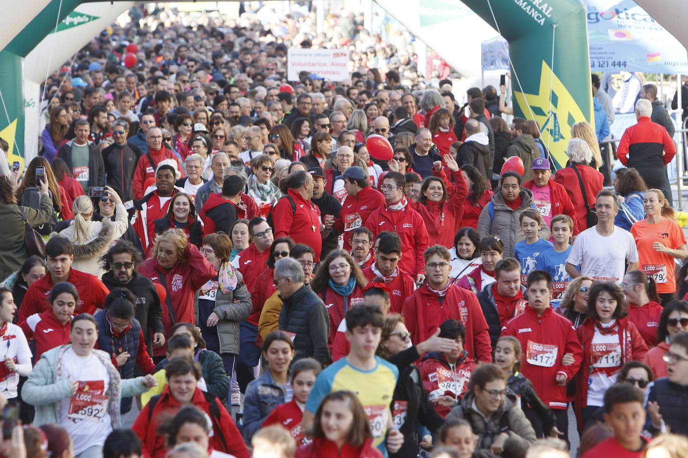 La marea roja vuelve a tomar las calles de Salamanca