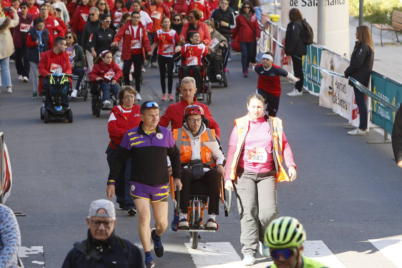 La marea roja vuelve a tomar las calles de Salamanca