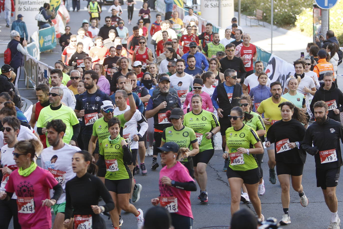 La marea roja vuelve a tomar las calles de Salamanca