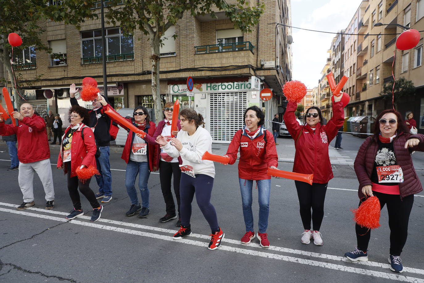 La marea roja vuelve a tomar las calles de Salamanca
