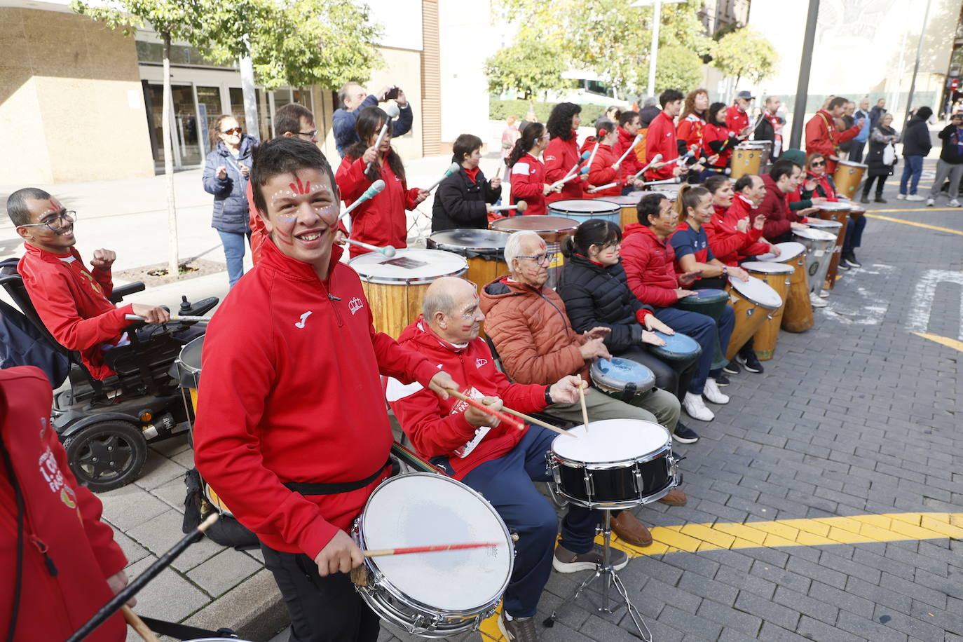 La marea roja vuelve a tomar las calles de Salamanca