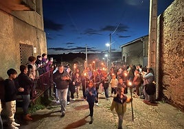 Celebración de la fiesta con la colaboración vecinal
