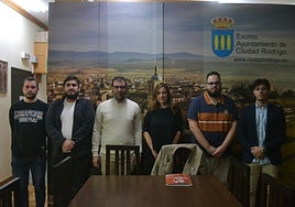 Alejandro Velasco, Rubén Guillén, Rodrigo Toribio, Vanesa García, Sergio González y Alejandro Hernández