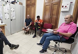 Concejales durante la celebración del último pleno.