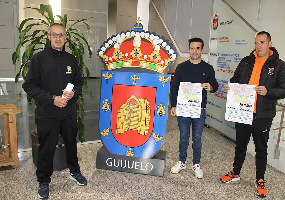 Melchor Herráez, Jesús Manuel Hernández y Santiago del Bosque.