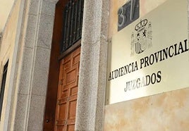 Audiencia Provincial de Salamanca.