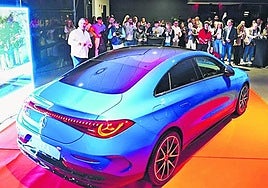 Presentación del nuevo Mercedes-Benz CLA 250 Plus en las instalaciones de Adarsa Salamanca.