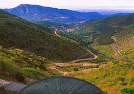 Panorámica del segundo punto más frío de España.