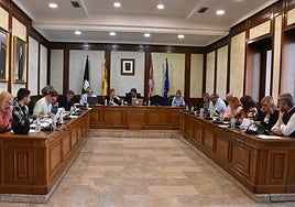 Imagen de la Corporación municipal del Ayuntamiento de Béjar.