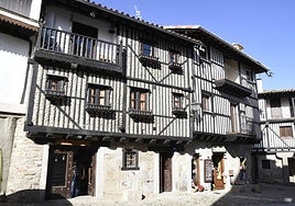 Imagen de una de las calles de La Alberca.