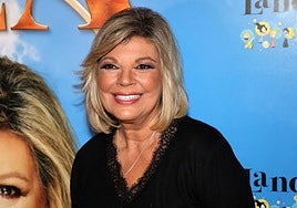 Terelu, en un photocall.