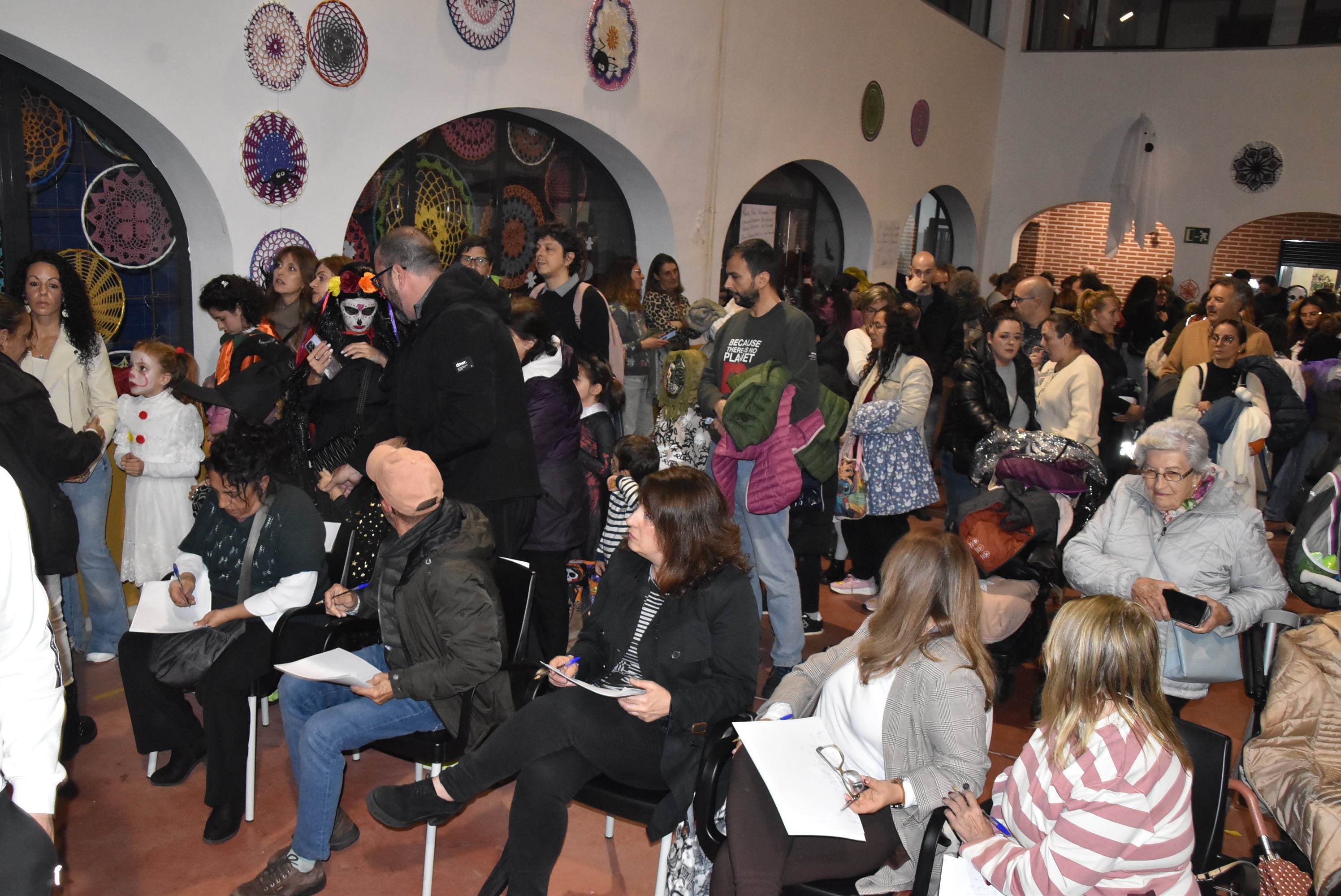 Lleno en la fiesta de Halloween celebrada en Béjar