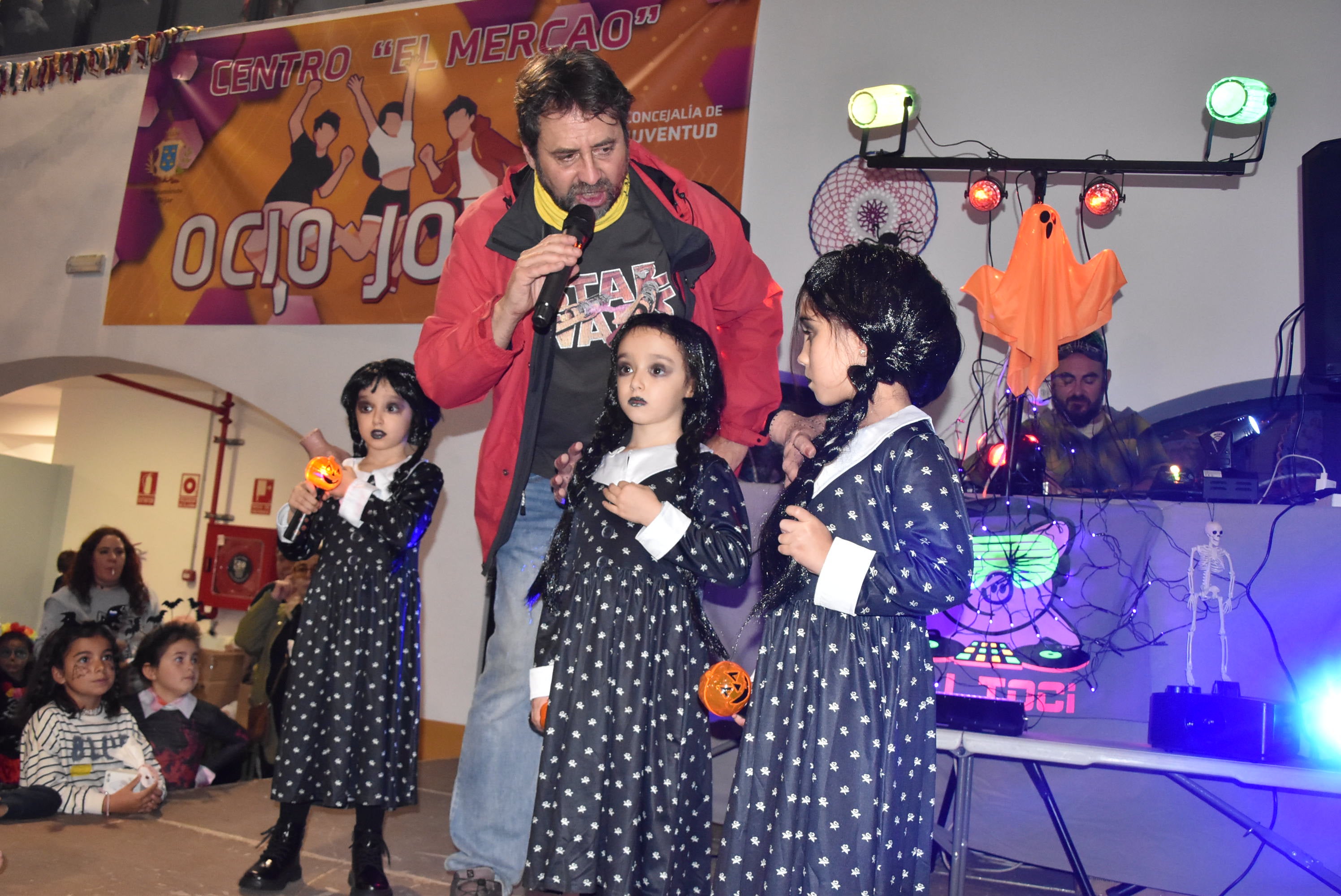 Lleno en la fiesta de Halloween celebrada en Béjar