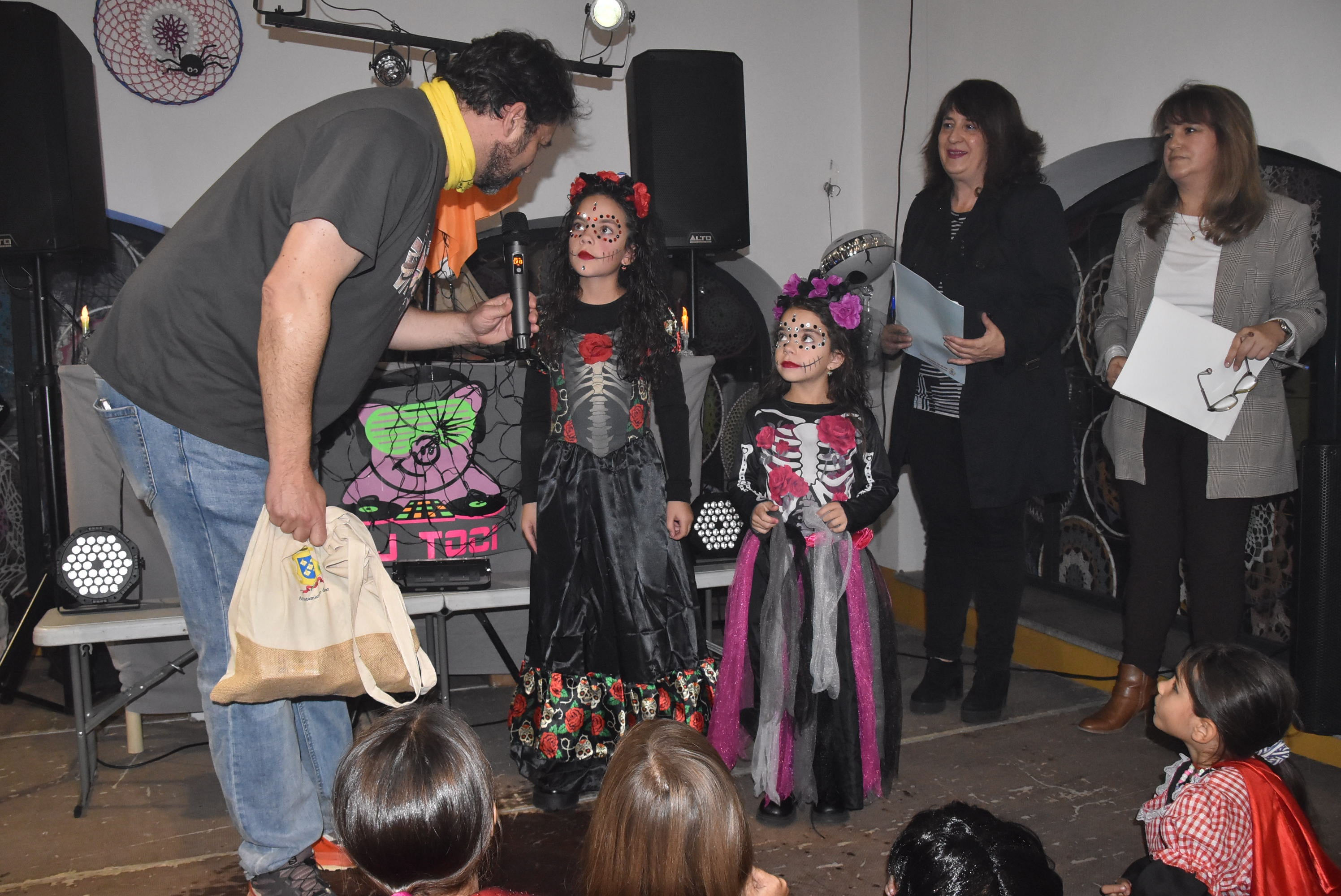 Lleno en la fiesta de Halloween celebrada en Béjar