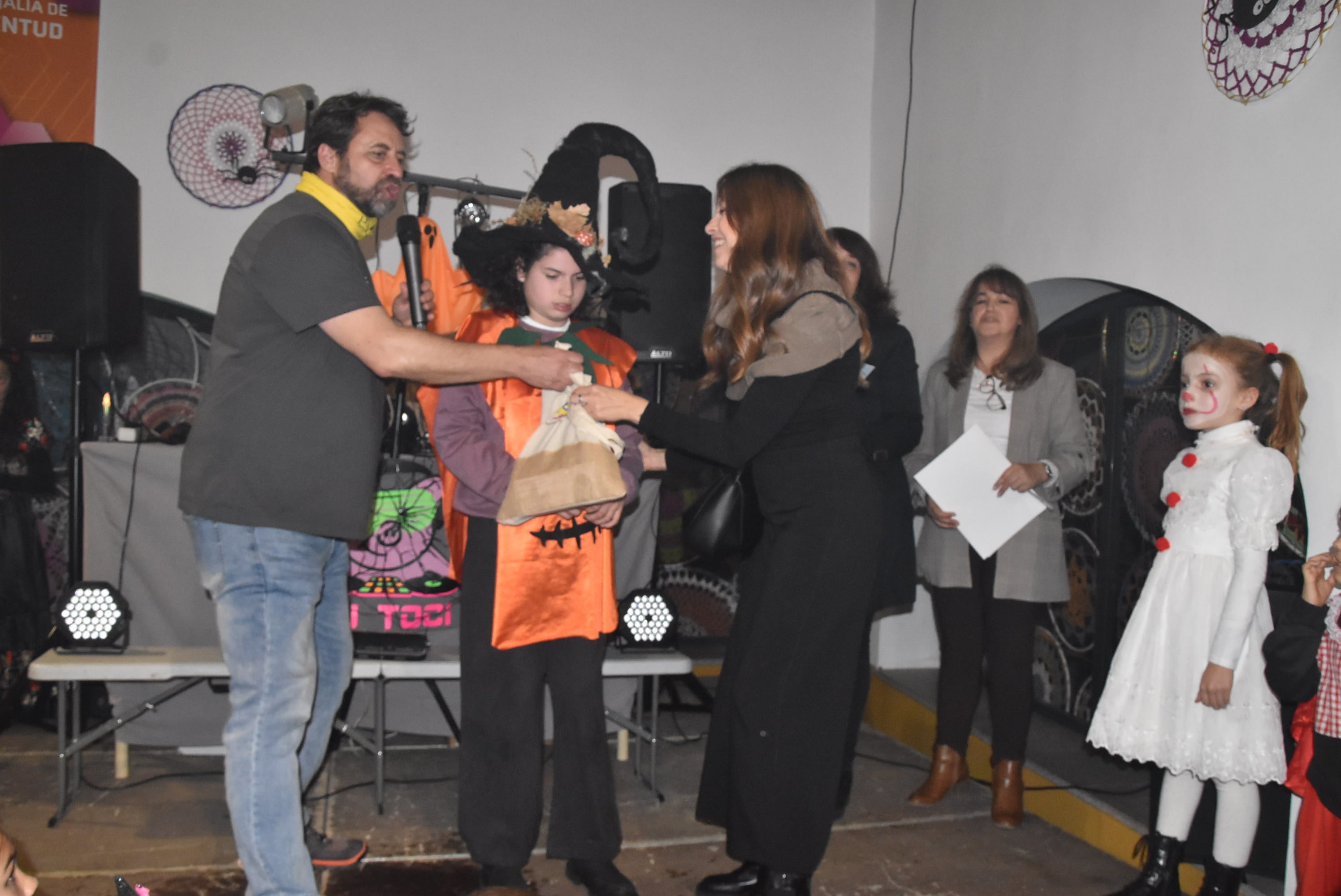 Lleno en la fiesta de Halloween celebrada en Béjar