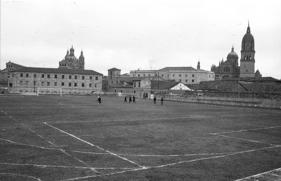 Las conocidas como pistas del Botánico, en el año 1962.