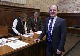 Santiago Santa Cruz, presidente del Colegio de Médicos de Salamanca.
