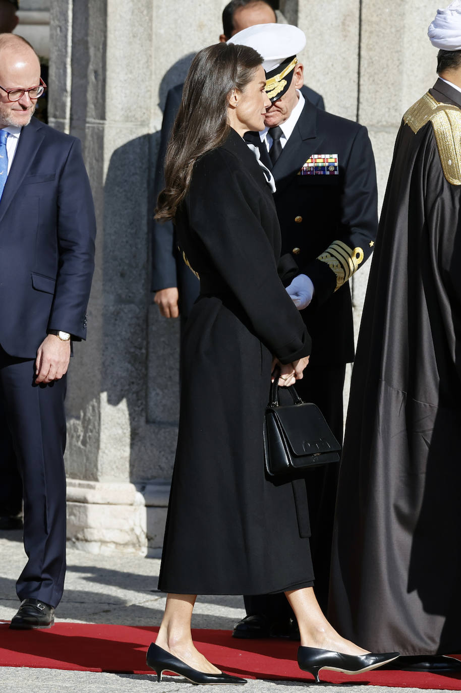 El elegante look con el que la reina Letizia ha acaparado todas las miradas del Palacio Real
