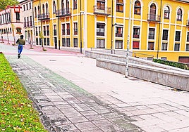 Este carril bici necesita un repasito