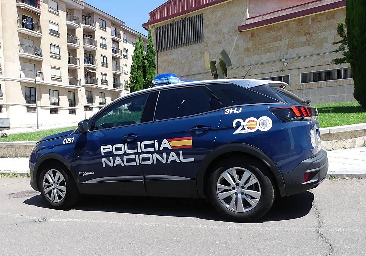 Coche de la Policía Nacional.