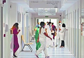 Imagen de los pasillos del servicio de Urgencias del Hospital.