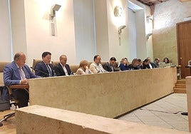 Pleno de este jueves en el Ayuntamiento.