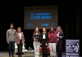 Un momento de la entrega de premios.