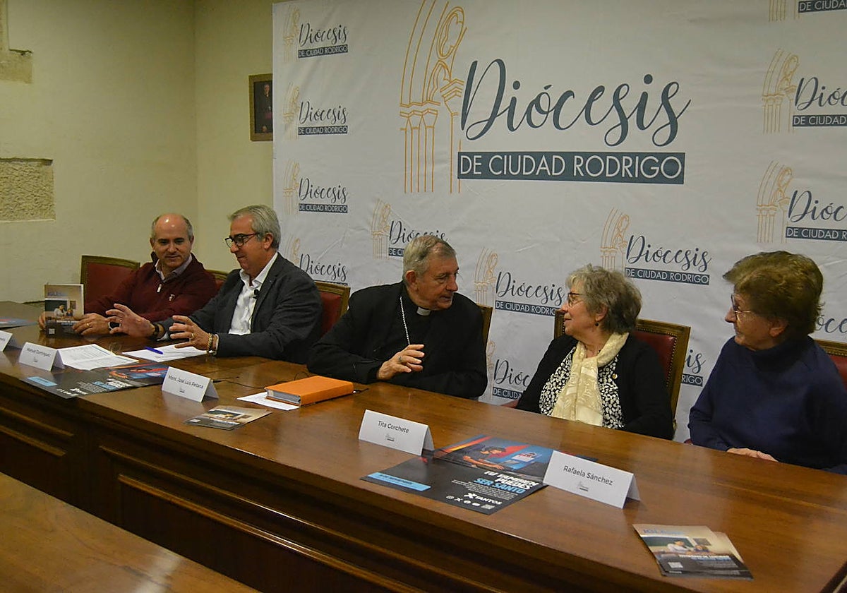 Juan Antonio Pereña, Manuel Domínguez, José Luis Retana, Tita Corchete y Rafaela Sánchez