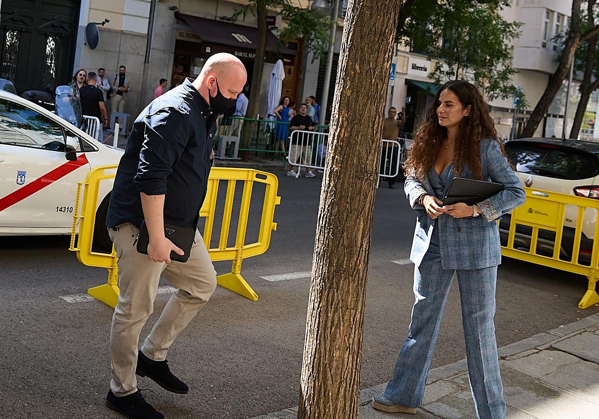 Álvaro Romillo acude al Tribunal Supremo a declarar.