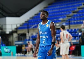 Aamari Smith, otro día el máximo anotador, en un partido en el Würzburg Silvia Domínguez.