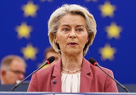 La presidenta de la Comisión Europea, Ursula von der Leyen.