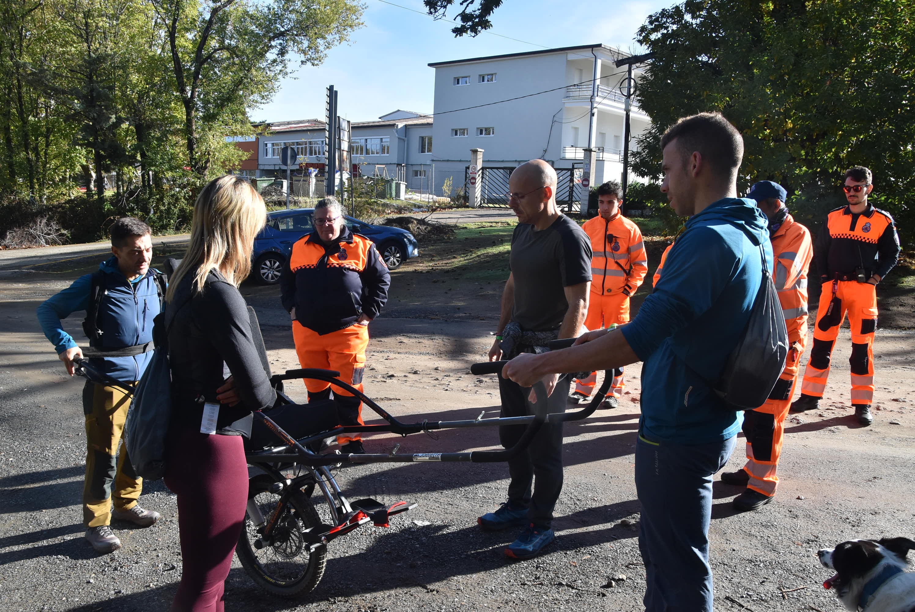 «A base de mucho esfuerzo, puedo andar con muletas»