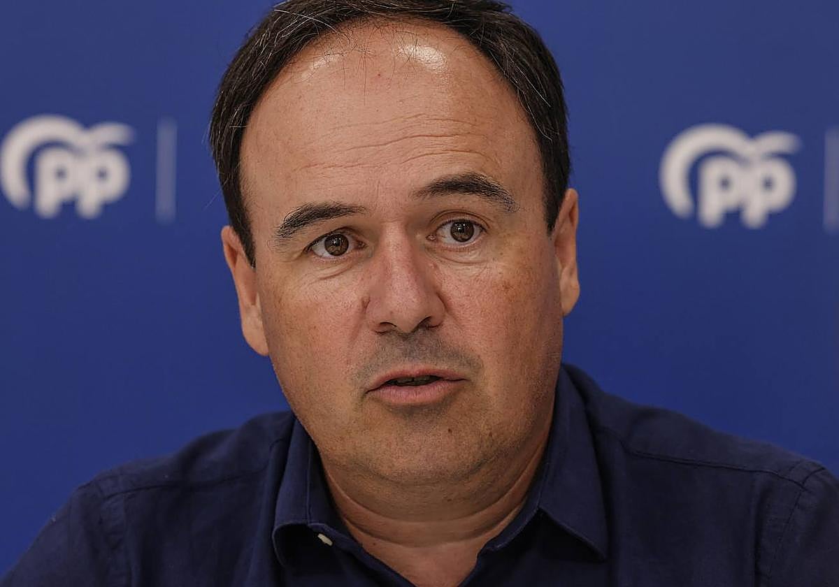 El secretario general del Partido Popular en la Comunidad Valenciana, Juan Francisco Pérez Llorca.