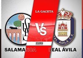 Salamanca UDS - Real Ávila: horario y cómo ver en directo y por TV el partido de Segunda Federación
