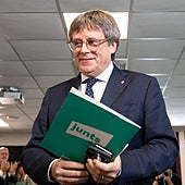 El presidente de Junts, Carles Puigdemont.