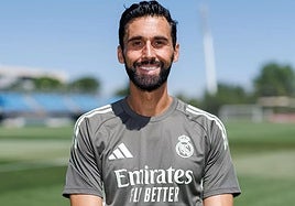Álvaro Arbeloa, entrenador del Real Madrid Castilla.