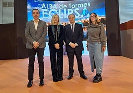 José García, Concepción Miguélez, Juan Carlos Zaballos y Lourdes Vaquero.