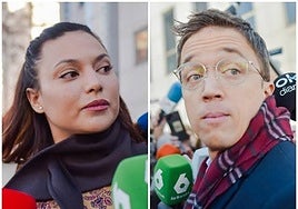 Elisa Mouliaá e Íñigo Errejón.