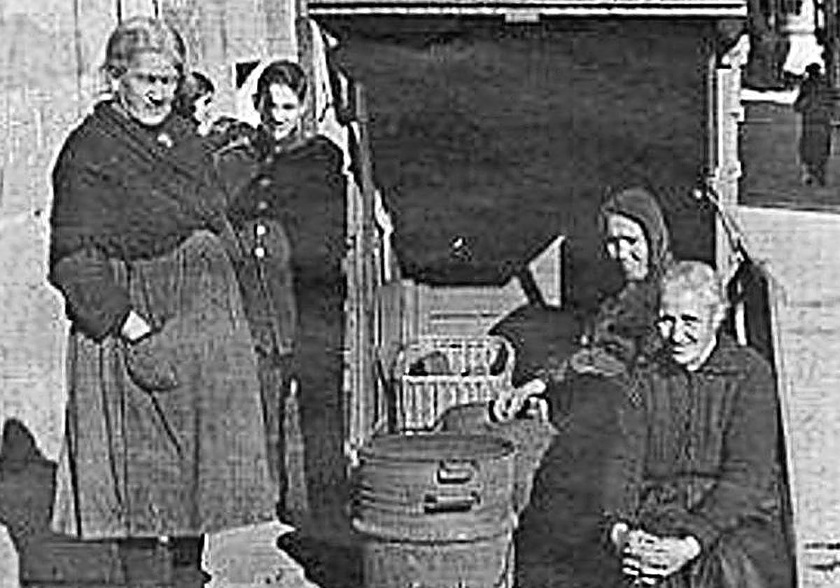 Un recordado puesto de castañas en Pozo Amarillo