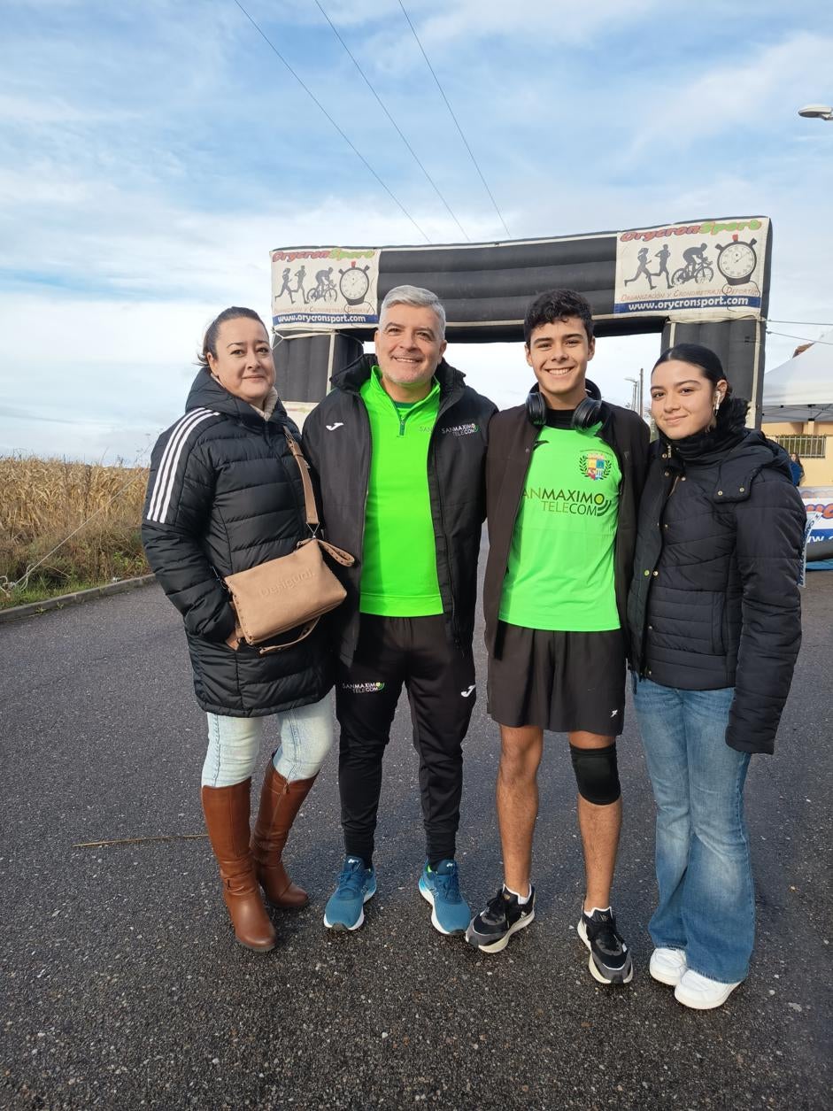Dani Sanz y Verónica Sánchez, los más rápidos en Almenara de Tormes
